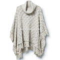 Cárdigan estilo poncho manga larga mujer 15JW315